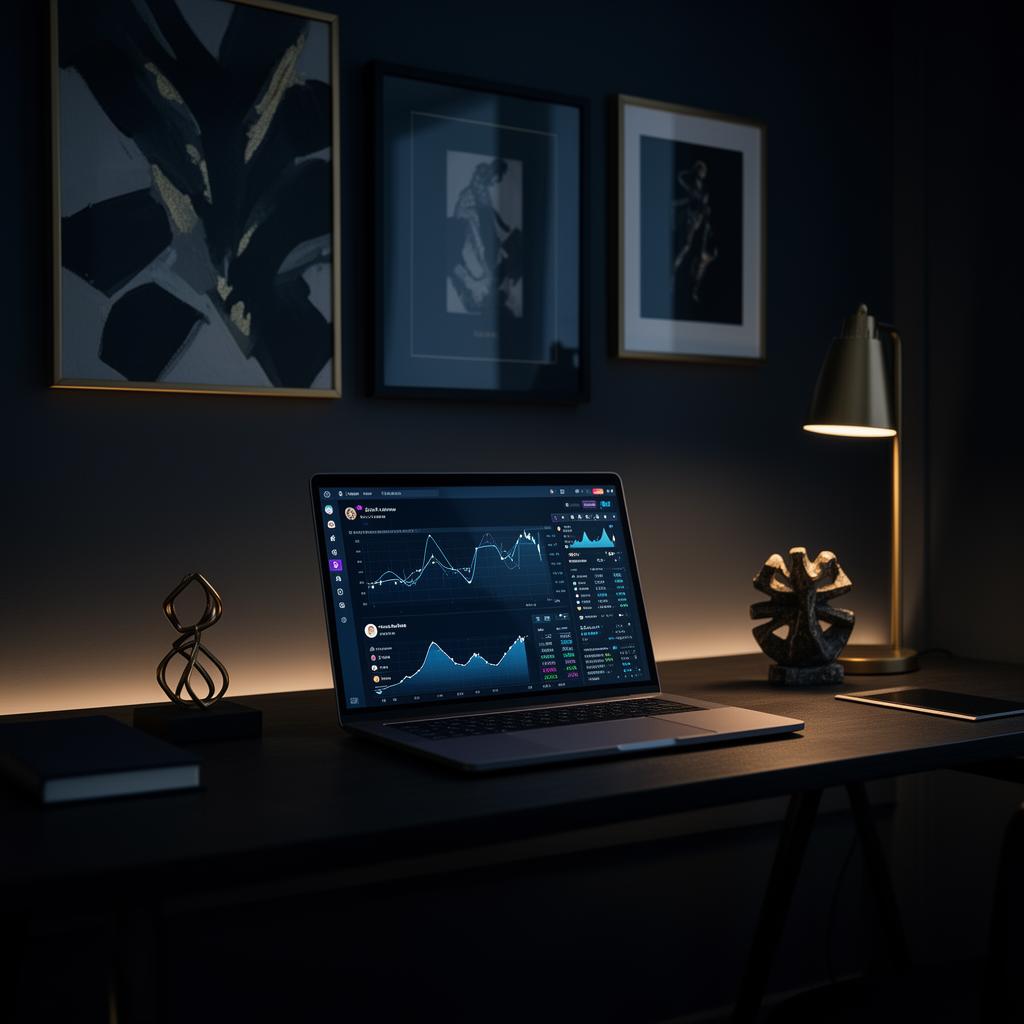 Premium creative marketing workspace